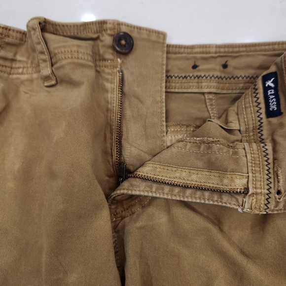American Eagle Shorts Mens Size 30 Tan Classic Active Flex Khaki Cargo P… - Picture 3 of 13
